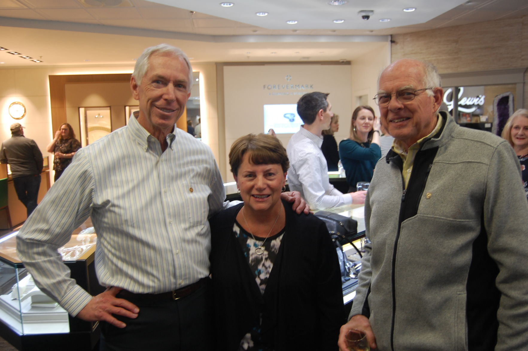 Dr. Alan and Kathie Chapman, Hank Campbell
